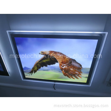 Wall Mounted Magnetic Open Acrylic Slim LED Light Box (CSW03-A3L-13)